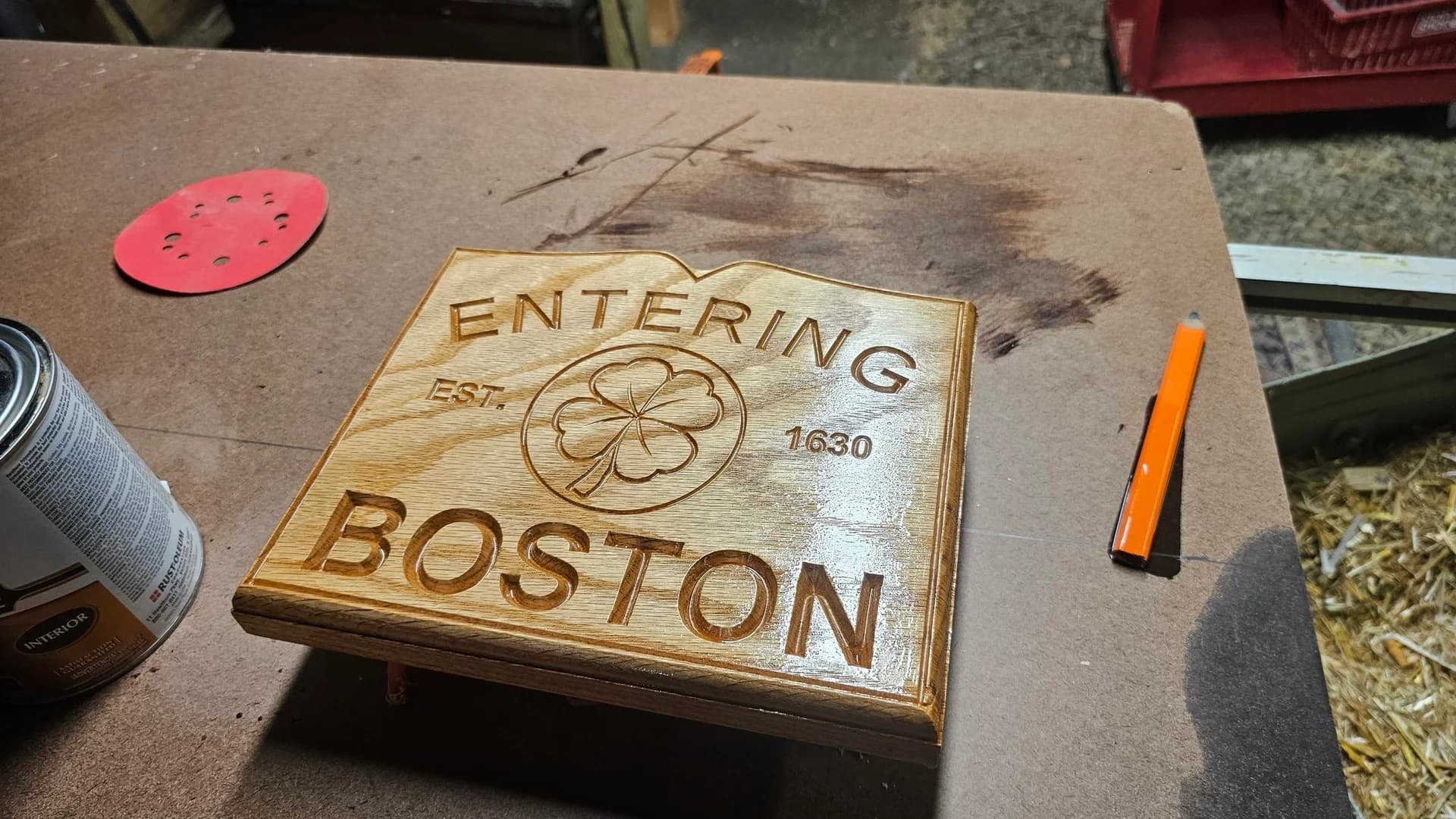 Boston Sign thumbnail 3